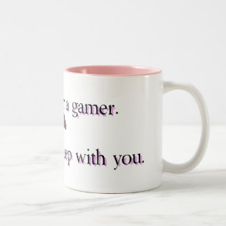 Caneca De Café Em Dois Tons Não, não vou... Gamer Mug