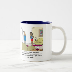 Caneca De Café Em Dois Tons Não negligencie aplicar seu skil da análise de