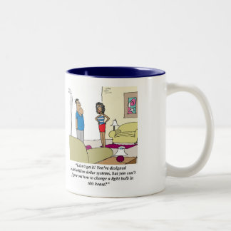 Caneca De Café Em Dois Tons Não negligencie aplicar seu skil da análise de