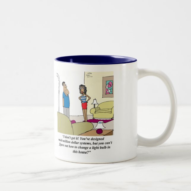 Caneca De Café Em Dois Tons Não negligencie aplicar seu skil da análise de (Direita)