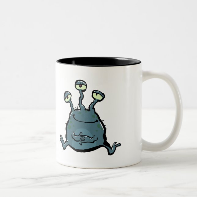 Caneca De Café Em Dois Tons não se apavore - customizável (Direita)