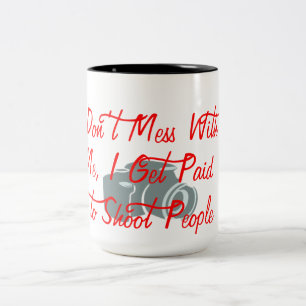 Caneca De Café Em Dois Tons não suje comigo que eu consigo pago disparar nas