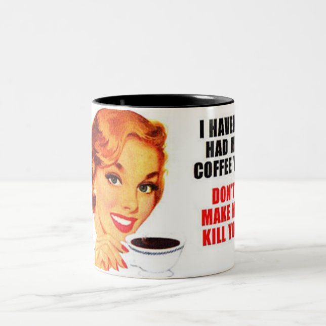 Caneca De Café Em Dois Tons Não tiveram o café ainda (Centro)