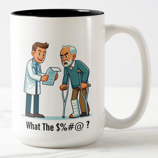 Caneca De Café Em Dois Tons Não vou PAGAR ISSO! (Criador carregado)