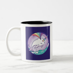 Caneca De Café Em Dois Tons Narwhal