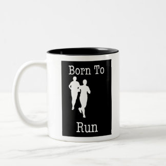 Caneca De Café Em Dois Tons Nascer a executar