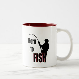 Caneca De Café Em Dois Tons Nascer a Peixe
