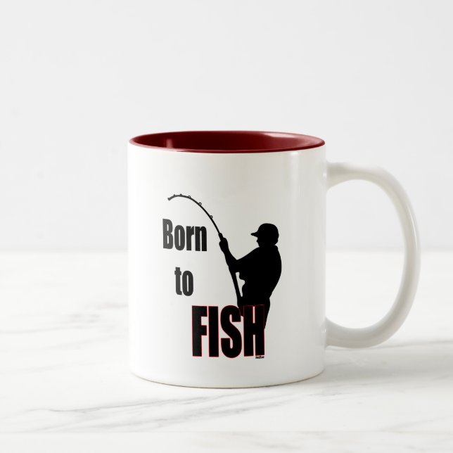 Caneca De Café Em Dois Tons Nascer a Peixe (Direita)