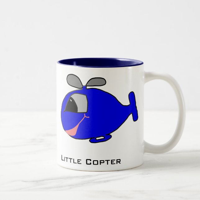 Caneca De Café Em Dois Tons , Nascer a Voo, (Direita)