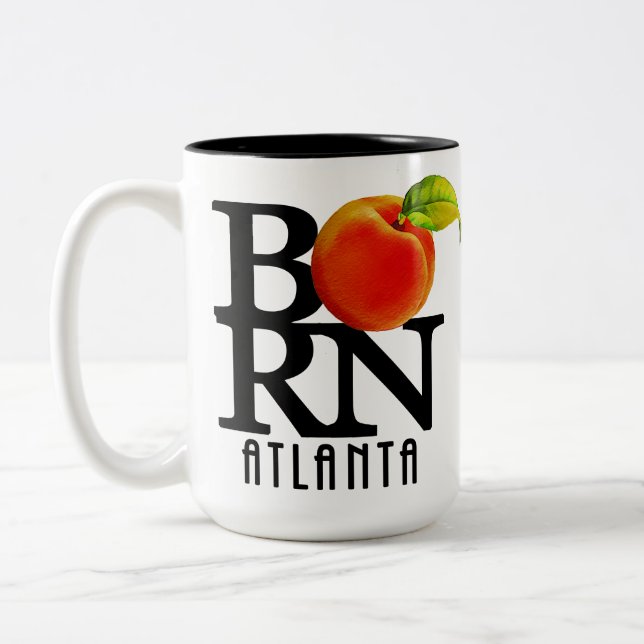 Caneca De Café Em Dois Tons NASCER Atlanta 15oz (Esquerda)