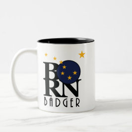 Caneca De Café Em Dois Tons NASCER Badger Alaska 11oz