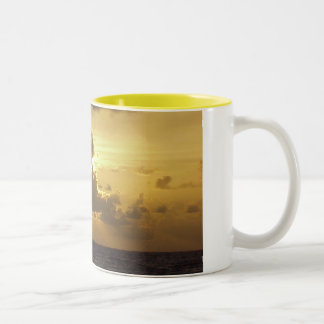 Caneca De Café Em Dois Tons Nascer do sol