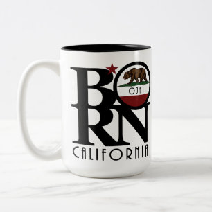 Caneca De Café Em Dois Tons NASCER Ojai California 15oz