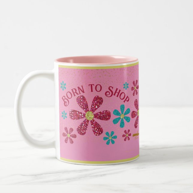 Caneca De Café Em Dois Tons Nascer para Comprar Mug (Esquerda)