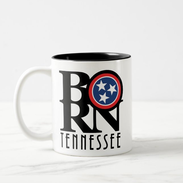 Caneca De Café Em Dois Tons NASCER Tennessee (Esquerda)