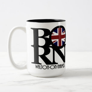 Caneca De Café Em Dois Tons NASCER Walton-On-Thames 15oz