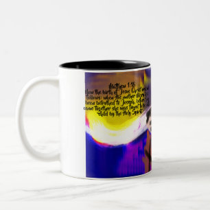 Caneca De Café Em Dois Tons nascimento de jesus
