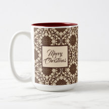 Natais vintages, folhas e bagas