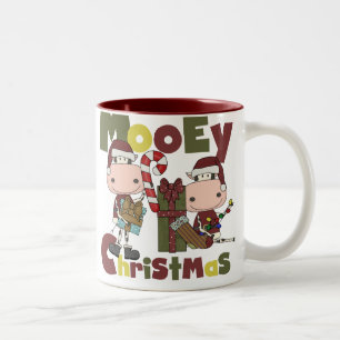 Caneca De Café Em Dois Tons Natal de Mooey