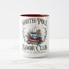 Caneca De Café Em Dois Tons Natal do Polo Norte