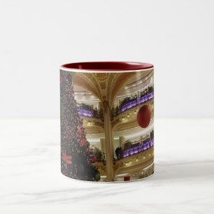 Caneca De Café Em Dois Tons Natal em Paris Mug
