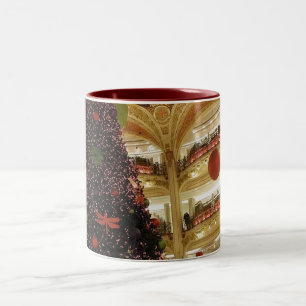 Caneca De Café Em Dois Tons Natal em Paris Mug
