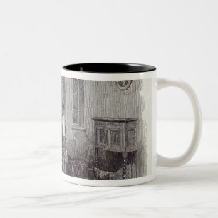 Caneca De Café Em Dois Tons Natal: "Os cumprimentos da estação "
