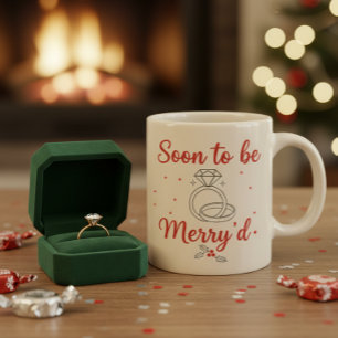 Caneca De Café Em Dois Tons Natal Personalizado para Logo Casais Felizes