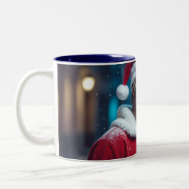 CANECA DE CAFÉ EM DOIS TONS NATAL RAPPY