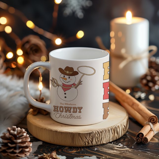 Caneca De Café Em Dois Tons Natal Russo Ocidental (Criador carregado)