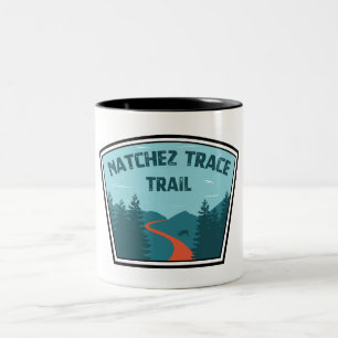 Caneca De Café Em Dois Tons Natchez Trace Trail