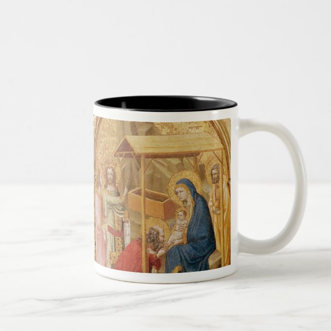Caneca De Café Em Dois Tons Natividade e a adoração dos Magi (Direita)