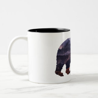 Caneca De Café Em Dois Tons Nature Bear Mug