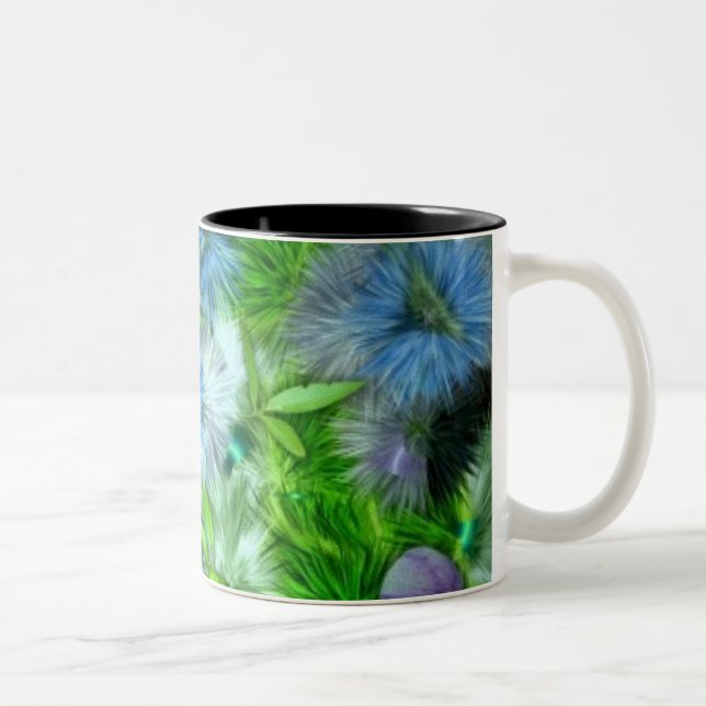 Caneca De Café Em Dois Tons natureza (Direita)