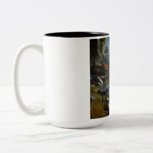 Caneca De Café Em Dois Tons Natureza 9.