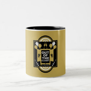 Caneca De Café Em Dois Tons NCOD do Dia Nacional de Saída