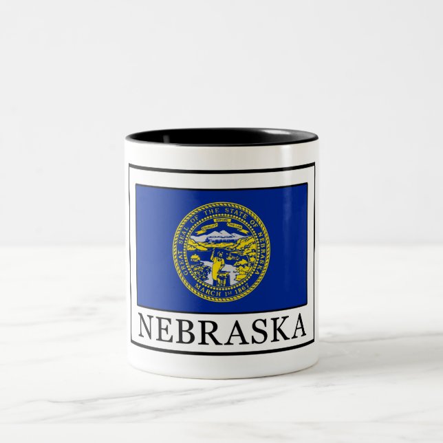 Caneca De Café Em Dois Tons Nebraska (Centro)