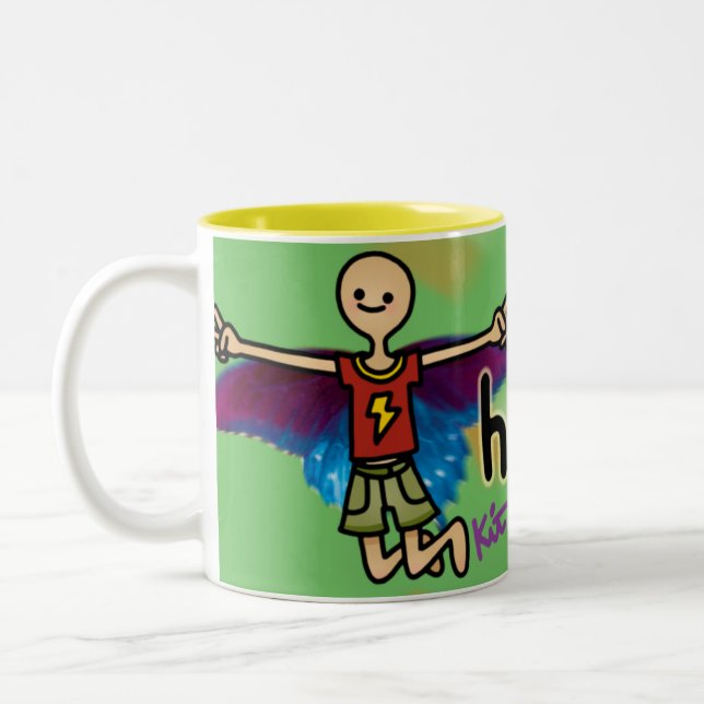 Caneca De Café Em Dois Tons néctar agradável (Esquerda)