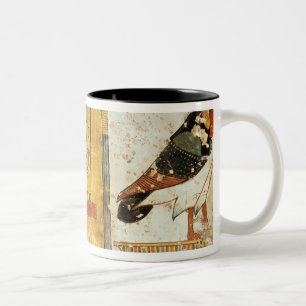Caneca De Café Em Dois Tons Nefertari que joga o senet