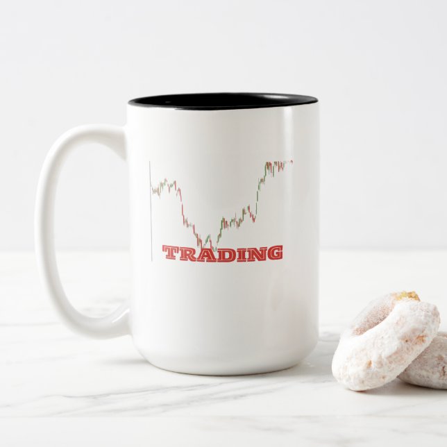 CANECA DE CAFÉ EM DOIS TONS NEGOCIAÇÃO  (Com Donut)