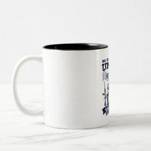 Caneca De Café Em Dois Tons Nenhum Homem É Um Homem Até Que Seja Soldado