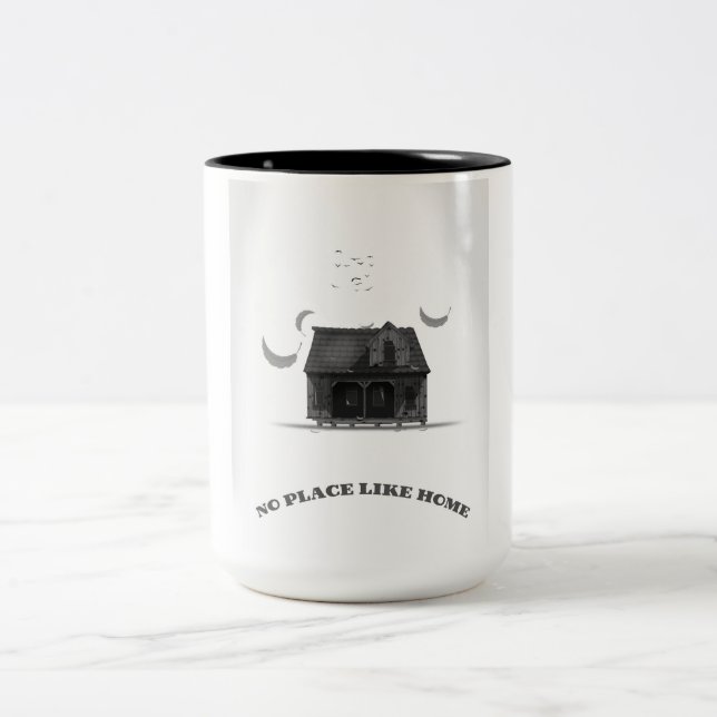 Caneca De Café Em Dois Tons Nenhum Lugar Como o Lar (Centro)