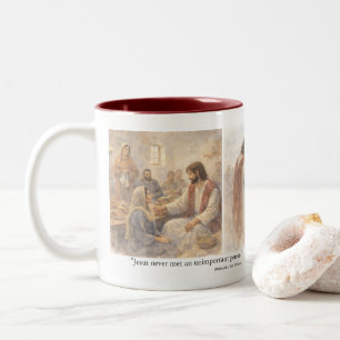 Caneca De Café Em Dois Tons Nenhuma pessoa sem importância