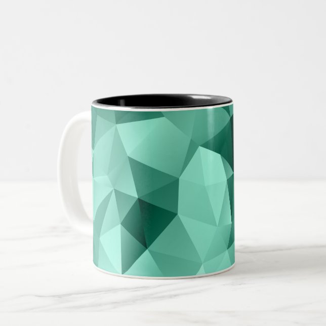 Caneca De Café Em Dois Tons Néon rosa (Frente Esquerda)