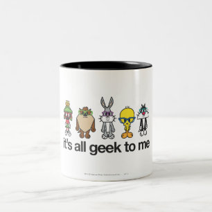 Caneca De Café Em Dois Tons Nerd LOONEY TUNES™ - Todos Geeks