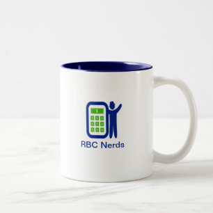 Caneca De Café Em Dois Tons Nerd RBC Café Mug