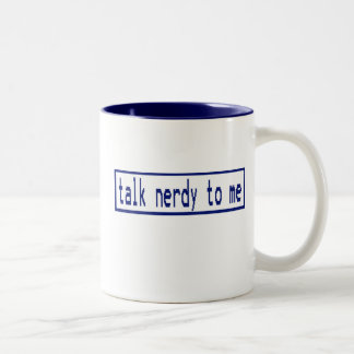 Caneca De Café Em Dois Tons Nerdy