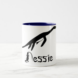 Caneca De Café Em Dois Tons Nessie
