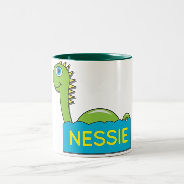 Caneca De Café Em Dois Tons Nessie (Centro)