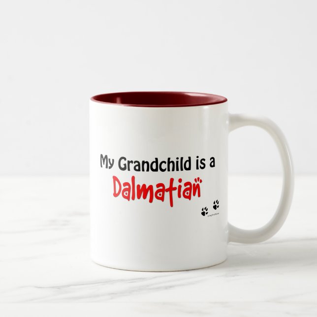 Caneca De Café Em Dois Tons Neto Dalmatian (Direita)